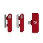 Micrófono Wireless Micro Rojo Inalámbrico Ultra-Compacto. Wireless Micro (USB-C, Red)