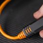 Cable Tether Tools TetherPro Optima 10G USB-C 3m - Naranja (CUC10G2B-ORG)