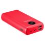 Cargador Portatil Digital Powerbank Adata P20000QCD Rojo