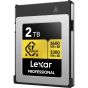 Memoria Lexar 2TB CFexpress Type B 3600 MB/s write 3300 MB/s read Professional Card Gold