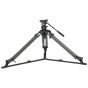 Kit de tripie de vídeo de media copa Sirui SQ75 de 75 mm con cabezal fluido S5X