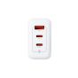 Cargador de Pared Adata GaN USB Blanco 65w