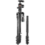 Tripie Manfrotto de aluminio MKBFRLA4B-BHM con palanca befree Advanced 2 en 1