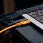 Cable USB-C TetherPro Optima de Tether Tools (1,83 m, naranja de alta visibilidad) CUC06G2-ORG