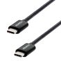 Cable Adata USB-C a USB-C 100cm Negro CACC-100PN-BK