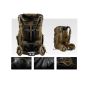 Mochila Backpack Impermeable K&F Concept Star Wander 04 (Cap. 30 litros, Color Champagne) KF13.206