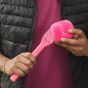 Adaptador de Mano RODE para Wireless GO Rosa. Interview GO Pink Handle and pop filter attachmen