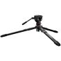 Kit Tripie Manfrotto MKONEA-500X Aluminio C/ Cabezal Fluido 500X Y Sistema Xchance (NEGRO)