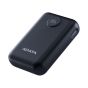 Cargador Portatil Digital Powerbank Adata 10000mAh tipo C Negra