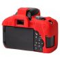 Funda Protectora Easycover P/Cámara Fotográfica Canon 800D / T7I Rojo