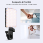 Lámpara LED K&F Concept Bicolor de Video con Clip Ajustable P/Celular Z101 (KF34.034)