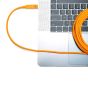 Cable Tether Tools USB-C a USB-C Ángulo Recto 9.4m con TetherBoost