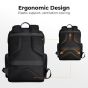 Mochila Backpack K&F Concept 25L con Funda Impermeable Color Negro (KF13.098V2)