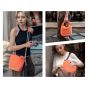 Bolsa Bandolera K&F Concept para cámara Urban Wander 11 KF13.168 (Color Naranja, 5L)