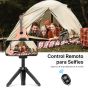 Mini Tripie K&F Concept MS09 con Soporte para Celular y Control Remoto (KF09.128V3)