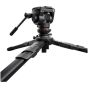 Kit Tripie Manfrotto MKONEA-500X Aluminio C/ Cabezal Fluido 500X Y Sistema Xchance (NEGRO)