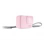 FUNDA SILICON C/CORREA PARA GOPRO ROSA