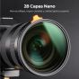 Filtro ND variable K&F Concept 67 mm Black Mist 1/4" Serie NANO-X  con ND2-ND32 (1-5 pasos)