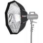 Caja Suavizadora de Luz Octabox Automatico de 55cm Para Bowens