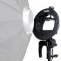 Softbox Handy Godox cuadrado 60x60cm, con adaptador Speedlights S2 y Flashes V1 plegable (SGUV6060)