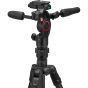 KIT DE TRIPIE MANFROTTO MKBFRTA4GTFB3W BEFREE GT FB HYBRID ALUMINIO C/ CABEZA 3 MOVIMIENTOS