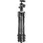 Tripie Manfrotto de aluminio MKBFRLA4B-BHM con palanca befree Advanced 2 en 1