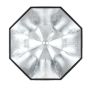 Softbox Octagonal Godox Tipo Sombrilla UL-BOX-OCTA-150cm con Grid - Montura Bowens