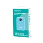 Cargador Portatil Digital Powerbank Adata 10000mAh tipo C Azul