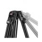 Kit Manfrotto para Video con cabeza 504X y Tripie MVTTWINFA de Aluminio MVK504XTWINFA