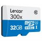 Tarjeta De Memoria Lexar 32GB Microsdhc High Performance UHS-I Con Adaptador SD Clase 10 300X 45MB/S