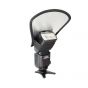 LS28 REFLECTOR DIFUSOR P/FLASH PLATA CON BLANCO