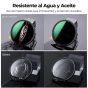 Filtro ND variable K&F Concept 67 mm Black Mist 1/4" Serie NANO-X  con ND2-ND32 (1-5 pasos)