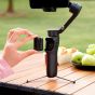 Estabilizador Gimba Hohem para Smartphone AI de color negro (ISTEADYV3B)