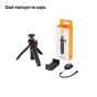 Mini Tripie K&F Concept MS09 con Soporte para Celular y Control Remoto (KF09.128V3)