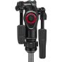 KIT DE TRIPIE MANFROTTO MKBFRTA4GTFB3W BEFREE GT FB HYBRID ALUMINIO C/ CABEZA 3 MOVIMIENTOS