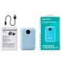 Cargador Portatil Digital Powerbank Adata 10000mAh tipo C Azul