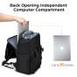 Mochila Backpack K&F Concept 25L con Funda Impermeable Color Negro (KF13.098V2)