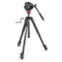 Tripie Manfrotto MVK500190XV Cabezal de Video Fluido de Base Plana