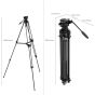 Tripie AD-01S SmallRig 4686 de Uso Rudo con Cabezal Fluido