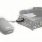 Adaptador TRS hembra a XLR macho de bloqueo de 3,5 mm con convertidor de corriente