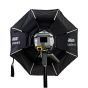 Softbox Mini Dome APUTURE es un Modificador de 8 caras con un diámetro de 58cm