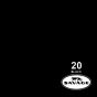 20-86 CICLORAMA FONDO DE PAPEL WIDETONE BLACK MIDSIZE (2.18 X 11)