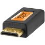 CABLE MINI-HDMI TETHERPRO HDMI MACHO TIPO C A HDMI MACHO TIPO A DE 1M TETHERTOOLS