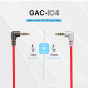 Cable de Audio Godox para Celular 3.55mm TRS-M a TRRS-M (GACIC4)