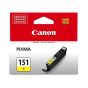 Tanque De Tinta Canon  Amarillo 6.5 ML CLI-171 Y