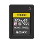 Tarjeta de memoria Tough CFexpress Tipo A Sony 320GB G Lectura: 800MB/s, Escritura: 700MB/S