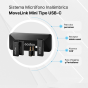 Sistema de Micrófono Inalámbrico Godox Compacto 2 Personas MoveLink Mini UC Kit 2BK (NEGRO)
