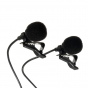 MICROFONO OMNIDIRECCIONAL LAVALIER DUAL ARIMIC 1.5M ULANZI