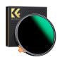 Filtro Densidad Neutra Variable K&F Concept 49mm ND2-ND400 Serie Nano-X