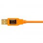 CABLE TETHERPRO USB 2.0 A MINI-B 8-PIN